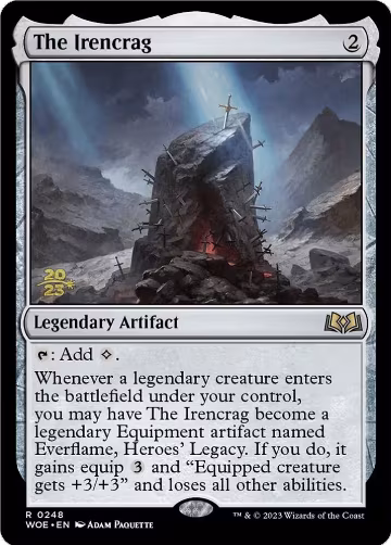 The Irencrag (248), Prerelease Cards — Magic card price
