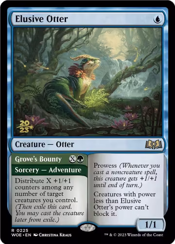 Elusive Otter (225), Prerelease Cards — Magic card price