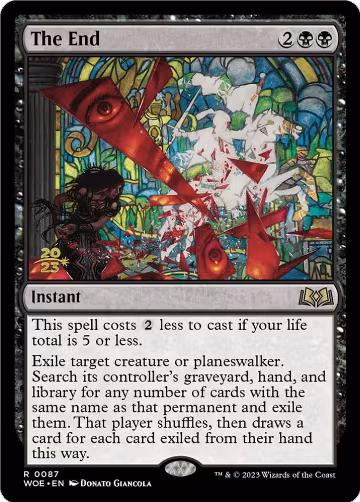 The End (87), Prerelease Cards — Magic card price