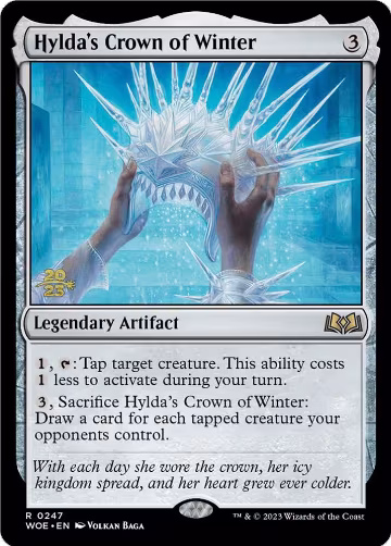 Hylda's Crown of Winter (247), Prerelease Cards — Magic card price
