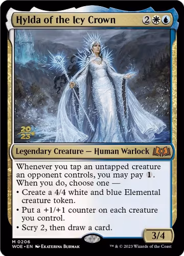 Hylda of the Icy Crown (206), Prerelease Cards — Magic card price