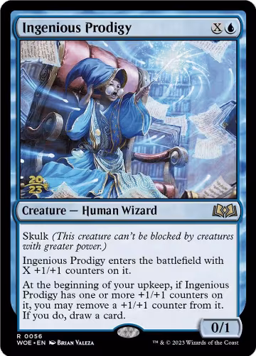 Ingenious Prodigy (56), Prerelease Cards — Magic card price