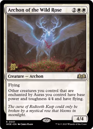 Archon of the Wild Rose (1), Prerelease Cards — Magic card price