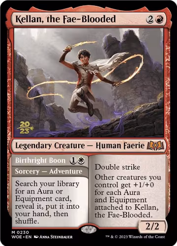 Kellan, the Fae-Blooded (230), Prerelease Cards — Magic card price