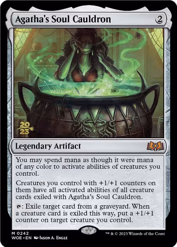 Agatha's Soul Cauldron (242), Prerelease Cards — Magic card price