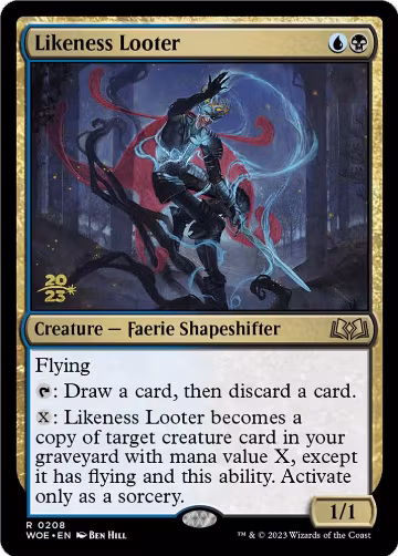 Likeness Looter (208), Prerelease Cards — Magic card price