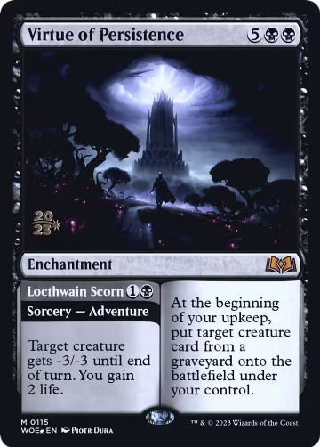 Virtue of Persistence (115), Prerelease Cards — Magic card price