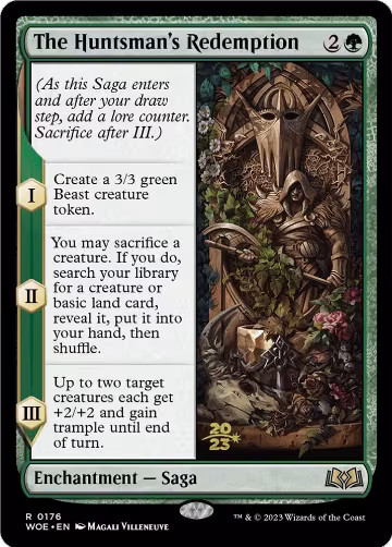 The Huntsman's Redemption (176), Prerelease Cards — Magic card price
