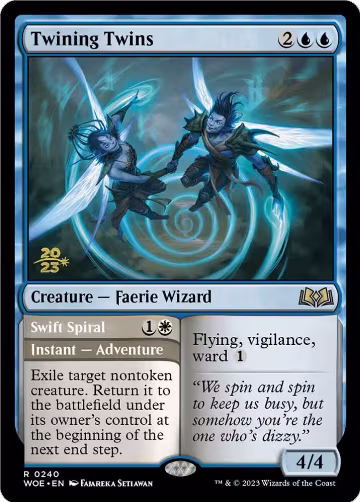 Twining Twins (240), Prerelease Cards — Magic card price