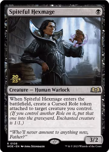 Spiteful Hexmage (108), Prerelease Cards — Magic card price