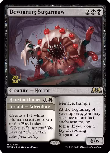 Devouring Sugarmaw (224), Prerelease Cards — Magic card price