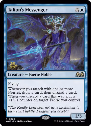 Talion's Messenger (73), Prerelease Cards — Magic card price