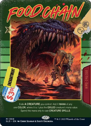 Food Chain (1369), Secret Lair Drop Series — Magic card price