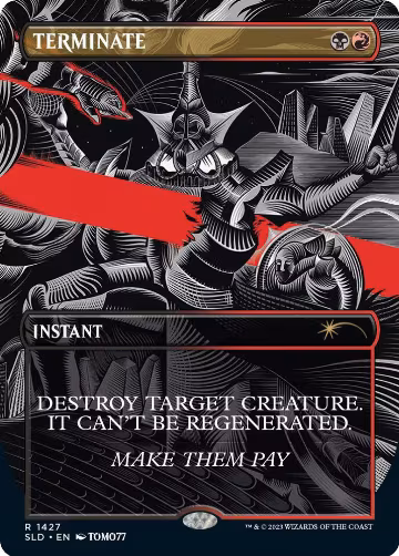 Terminate (1427), Secret Lair Drop Series — Magic card price