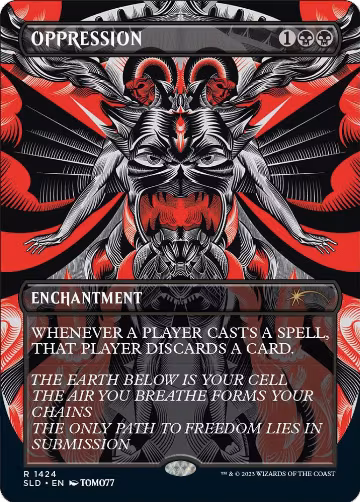 Oppression (1424), Secret Lair Drop Series — Magic card price