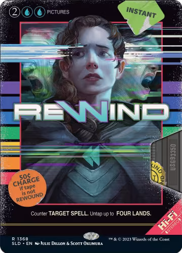 Rewind (1368), Secret Lair Drop Series — Magic card price