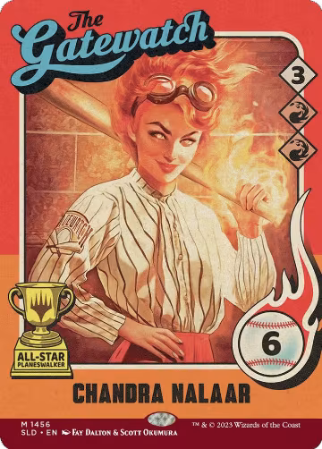 Chandra Nalaar (1456) (1456), Secret Lair Drop Series — Magic card price