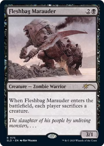 Fleshbag Marauder (1175) (1175), Secret Lair Drop Series — Magic card price