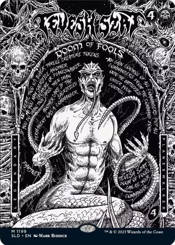 Tevesh Szat, Doom of Fools (1199), Secret Lair Drop Series — Magic card price