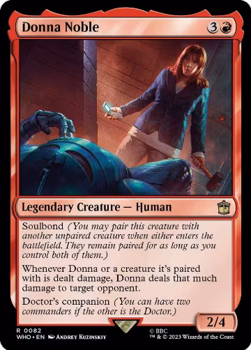 Donna Noble (82), Universes Beyond: Doctor Who — Magic card price