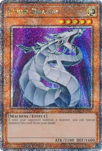 Cyber Dragon (Quarter Century Secret Rare) (TN23-EN005), 25th Anniversary Tin: Dueling Heroes — Yu-Gi-Oh! card price