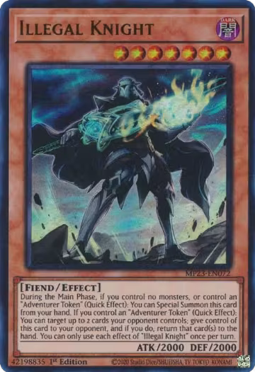 Illegal Knight (MP23-EN072), 25th Anniversary Tin: Dueling Heroes Mega Pack — Yu-Gi-Oh! card price