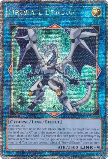 Firewall Dragon (Quarter Century Secret Rare) (TN23-EN008), 25th Anniversary Tin: Dueling Heroes — Yu-Gi-Oh! card price