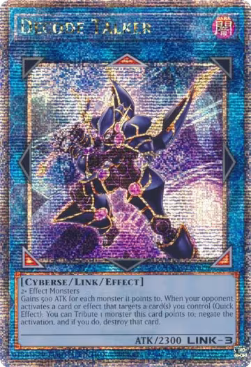 Decode Talker (Quarter Century Secret Rare) (TN23-EN009), 25th Anniversary Tin: Dueling Heroes — Yu-Gi-Oh! card price