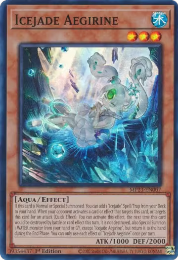 Icejade Aegirine (MP23-EN007), 25th Anniversary Tin: Dueling Heroes Mega Pack — Yu-Gi-Oh! card price