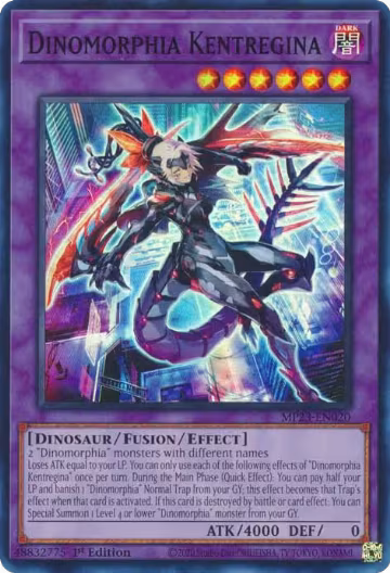 Dinomorphia Kentregina (MP23-EN020), 25th Anniversary Tin: Dueling Heroes Mega Pack — Yu-Gi-Oh! card price