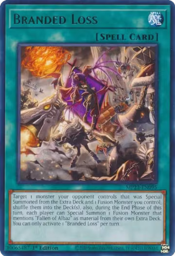 Branded Loss (MP23-EN095), 25th Anniversary Tin: Dueling Heroes Mega Pack — Yu-Gi-Oh! card price