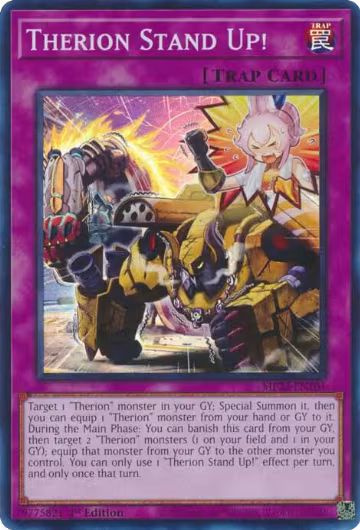 Therion Stand Up! (MP23-EN101), 25th Anniversary Tin: Dueling Heroes Mega Pack — Yu-Gi-Oh! card price