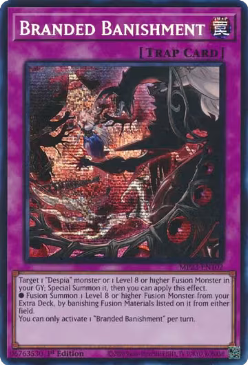 Branded Banishment (MP23-EN102), 25th Anniversary Tin: Dueling Heroes Mega Pack — Yu-Gi-Oh! card price
