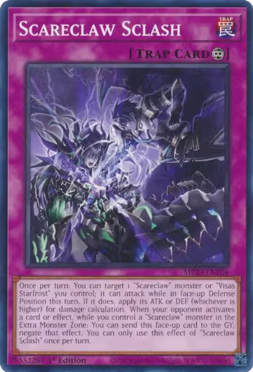 Scareclaw Sclash (MP23-EN104), 25th Anniversary Tin: Dueling Heroes Mega Pack — Yu-Gi-Oh! card price