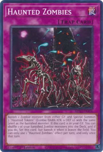 Haunted Zombies (MP23-EN106), 25th Anniversary Tin: Dueling Heroes Mega Pack — Yu-Gi-Oh! card price