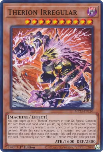 Therion Irregular (MP23-EN120), 25th Anniversary Tin: Dueling Heroes Mega Pack — Yu-Gi-Oh! card price