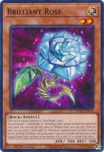 Brilliant Rose (MP23-EN124), 25th Anniversary Tin: Dueling Heroes Mega Pack — Yu-Gi-Oh! card price