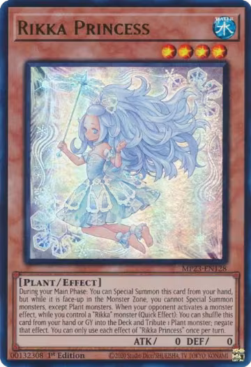 Rikka Princess (MP23-EN128), 25th Anniversary Tin: Dueling Heroes Mega Pack — Yu-Gi-Oh! card price