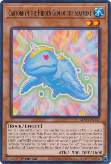 Cartorhyn the Hidden Gem of the Seafront (MP23-EN132), 25th Anniversary Tin: Dueling Heroes Mega Pack — Yu-Gi-Oh! card price