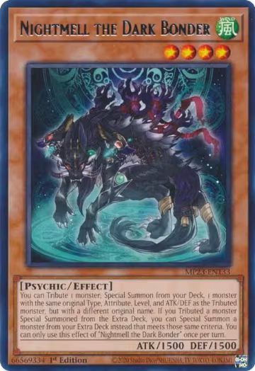 Nightmell the Dark Bonder (MP23-EN133), 25th Anniversary Tin: Dueling Heroes Mega Pack — Yu-Gi-Oh! card price