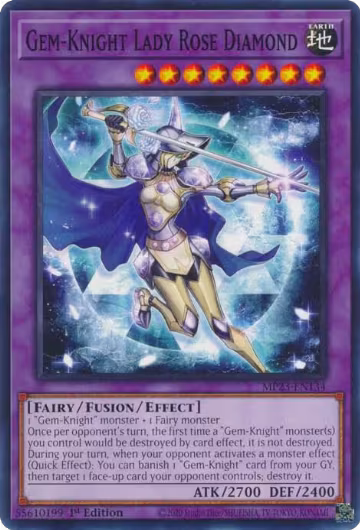 Gem-Knight Lady Rose Diamond (MP23-EN134), 25th Anniversary Tin: Dueling Heroes Mega Pack — Yu-Gi-Oh! card price