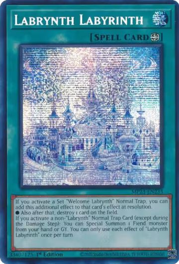 Labrynth Labyrinth (MP23-EN233), 25th Anniversary Tin: Dueling Heroes Mega Pack — Yu-Gi-Oh! card price
