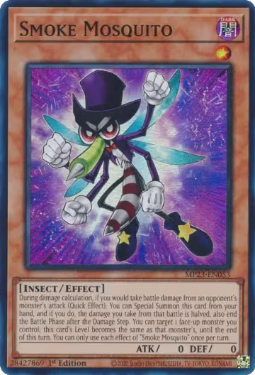 Smoke Mosquito (MP23-EN053), 25th Anniversary Tin: Dueling Heroes Mega Pack — Yu-Gi-Oh! card price