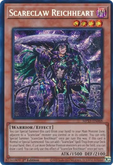 Scareclaw Reichheart (MP23-EN068), 25th Anniversary Tin: Dueling Heroes Mega Pack — Yu-Gi-Oh! card price