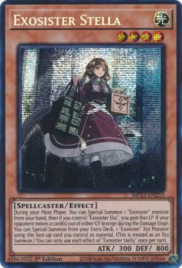 Exosister Stella (MP23-EN253), 25th Anniversary Tin: Dueling Heroes Mega Pack — Yu-Gi-Oh! card price