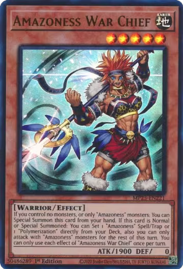 Amazoness War Chief (MP23-EN221), 25th Anniversary Tin: Dueling Heroes Mega Pack — Yu-Gi-Oh! card price