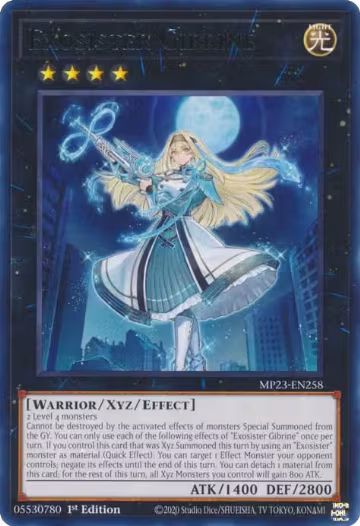 Exosister Gibrine (MP23-EN258), 25th Anniversary Tin: Dueling Heroes Mega Pack — Yu-Gi-Oh! card price