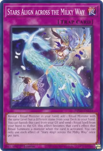 Stars Align across the Milky Way (MP23-EN214), 25th Anniversary Tin: Dueling Heroes Mega Pack — Yu-Gi-Oh! card price