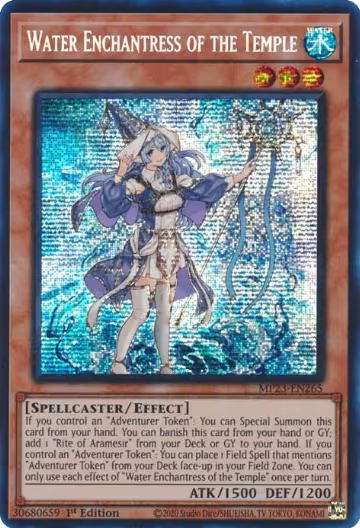 Water Enchantress of the Temple (MP23-EN265), 25th Anniversary Tin: Dueling Heroes Mega Pack — Yu-Gi-Oh! card price