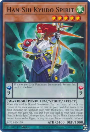 Han-Shi Kyudo Spirit (MP23-EN179), 25th Anniversary Tin: Dueling Heroes Mega Pack — Yu-Gi-Oh! card price